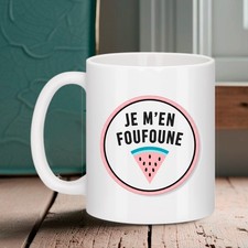 Mug drôle féministe "je m'en