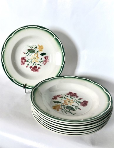 Assiettes creuses digoin - creuses,