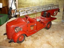 ANCIEN JOUET FRANCE VEBE CAMION POMPIER 1950 CIJ JEP CR JOUSTRA TOLE ARNOLD