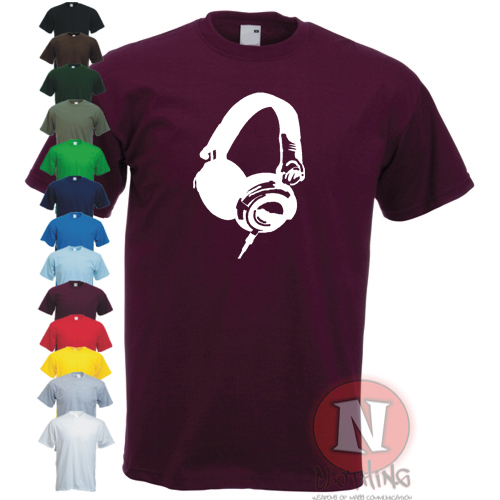 Shirt casque pour club - t-shirt, dj