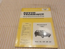 REVUE TECHNIQUE PEUGEOT 205