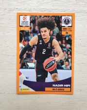 Panini Nadir Hifi Turkish Euro League Sticker 2024 2025 Paris Basketball 