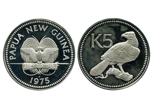 Kina nouvelle guinée - kina,