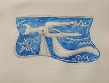 Georges BRAQUE : Voyage dans les étoiles, GRAVURE, 1950