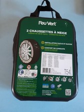 Chaussettes à neige FEU VERT T54 neuves.