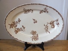 Plat ovale en Terre de Fer