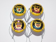 Série de 4 Capsules de champagne Peintes à la main- GAILLARD José (Les Emotions)
