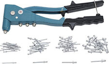 LOT DE PINCE MANUELLE A RIVETER 2,4 / 3,2 / 4,0 / 4,8 mm 250 mm ET 60 RIVETS