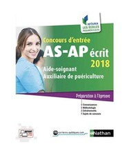 Concours AS/AP écrit 2018