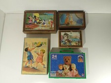 Lot de 5 Jeux de Cubes Garnier