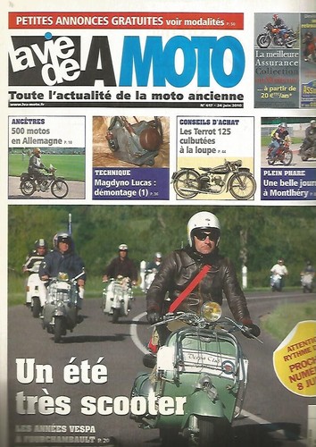 Vie moto n 617 les - de, la