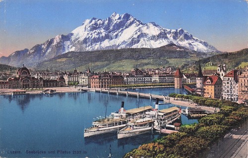 Suisse lucerne pont la - lucerne,
