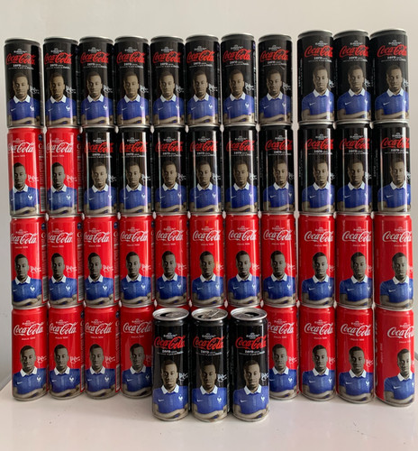 Lot canettes coca cola euro - coca,