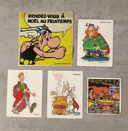 Lot stickers astérix - stickers,