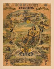 Buffalo bill rowc - poster, hq