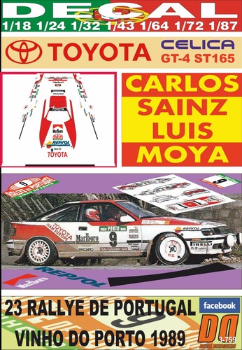 Decal toyota celica gt4 carlos - celica,