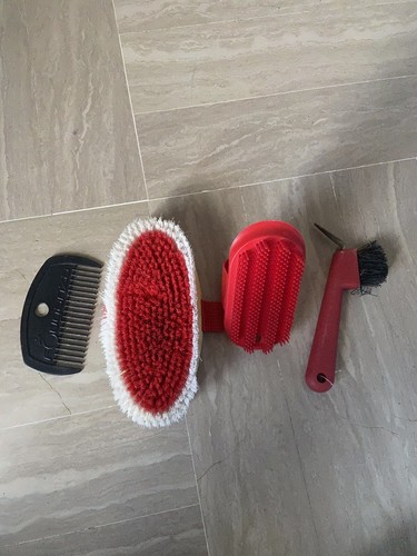 Lot brosses équitation - de,