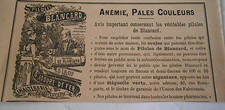 Pub Anémie Pales Couleurs