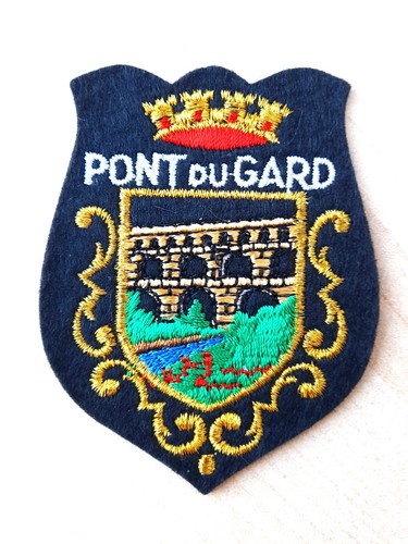 Ecusson patch pont gard - patch,