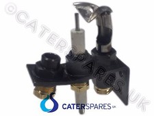 SIT Gaz Veilleuse Assemblage 145 SERIES 2 Flammes & Électrode Main Gauche Coudé