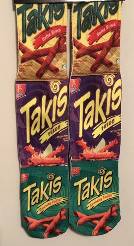 Takis socks sublimation - takis,