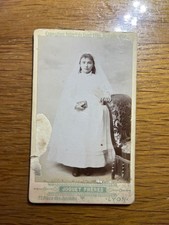CDV Circa Photo Femme Mariage JOGUET FRÈRES Lyon Albumen