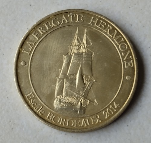 Médaille jeton frégate - médaille, la