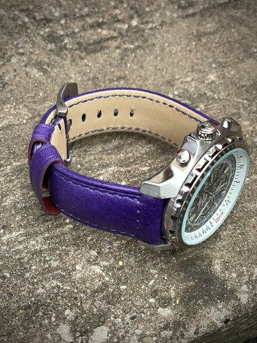 Bracelet montre cuir - bracelet,