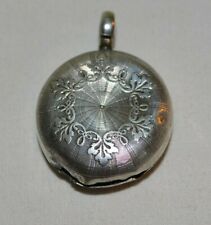 Ancien Grelot Hochet BÉBÉ ARGENT massif Manque Anneau Dentition