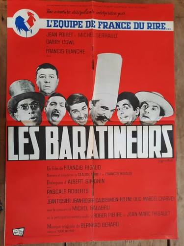 Affiche les baratineurs - affiche,