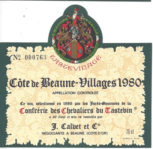 Etiquette côte beaune - etiquette,