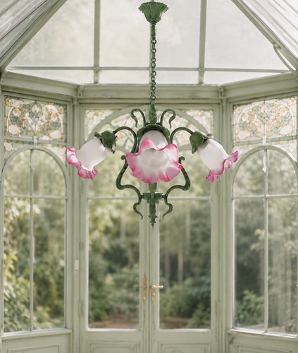 Lustre lum art nouveau - 3, lum.