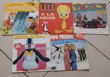 Lot de 21 disques vinyles 45