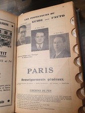 livre pour l'auto 1939 10ème