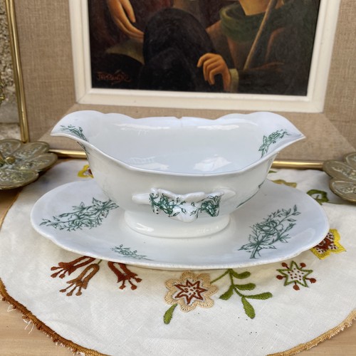 Ancienne saucière aux - ancienne,