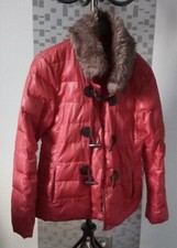 VESTE, DOUDOUNE, CAROLL, ROUGE, TAILLE M