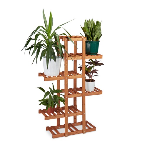 Etagère fleurs bois - à,