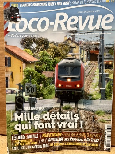 Loco revue 862 - revue, mai