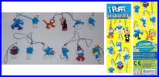 Les Schtroumpfs Set Complet 12 Figurine Cordon Pendentif Originales