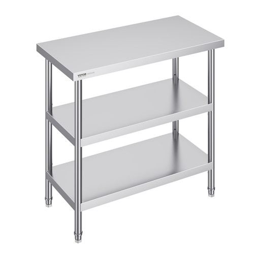 Vevor table travail inox - vevor, de