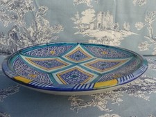 Plat marocain ancien ceramique - plat,