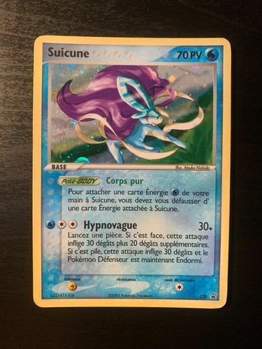 Carte pokémon suicune 030 - suicune,