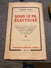 ww2 livre ancien SOUS LE FIL