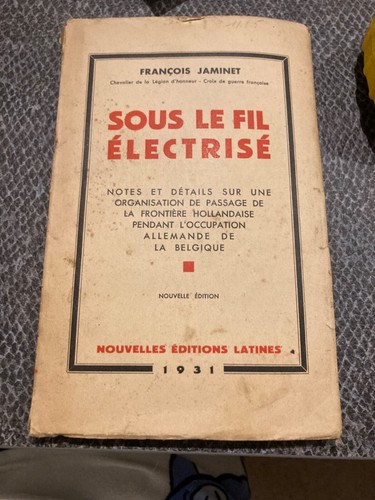 Ww2 livre ancien sous fil - ancien, le