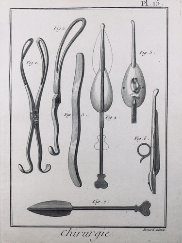 Chirurgie 1779 pince - chirurgie,