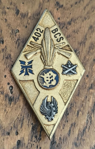 Insigne 402 bcs - bcs, bataillon