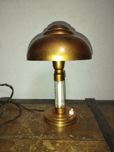 Lampe table champignon - table,