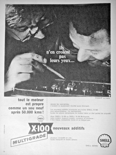 Publicité shell x100 - publicitÉ,