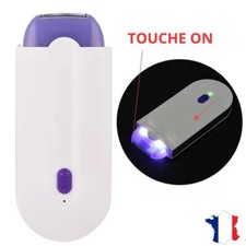 Épilateur électrique sans douleur, Rechargeable, technologie Sense-Light, soins