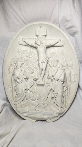Superbe plaque murale - , ovale